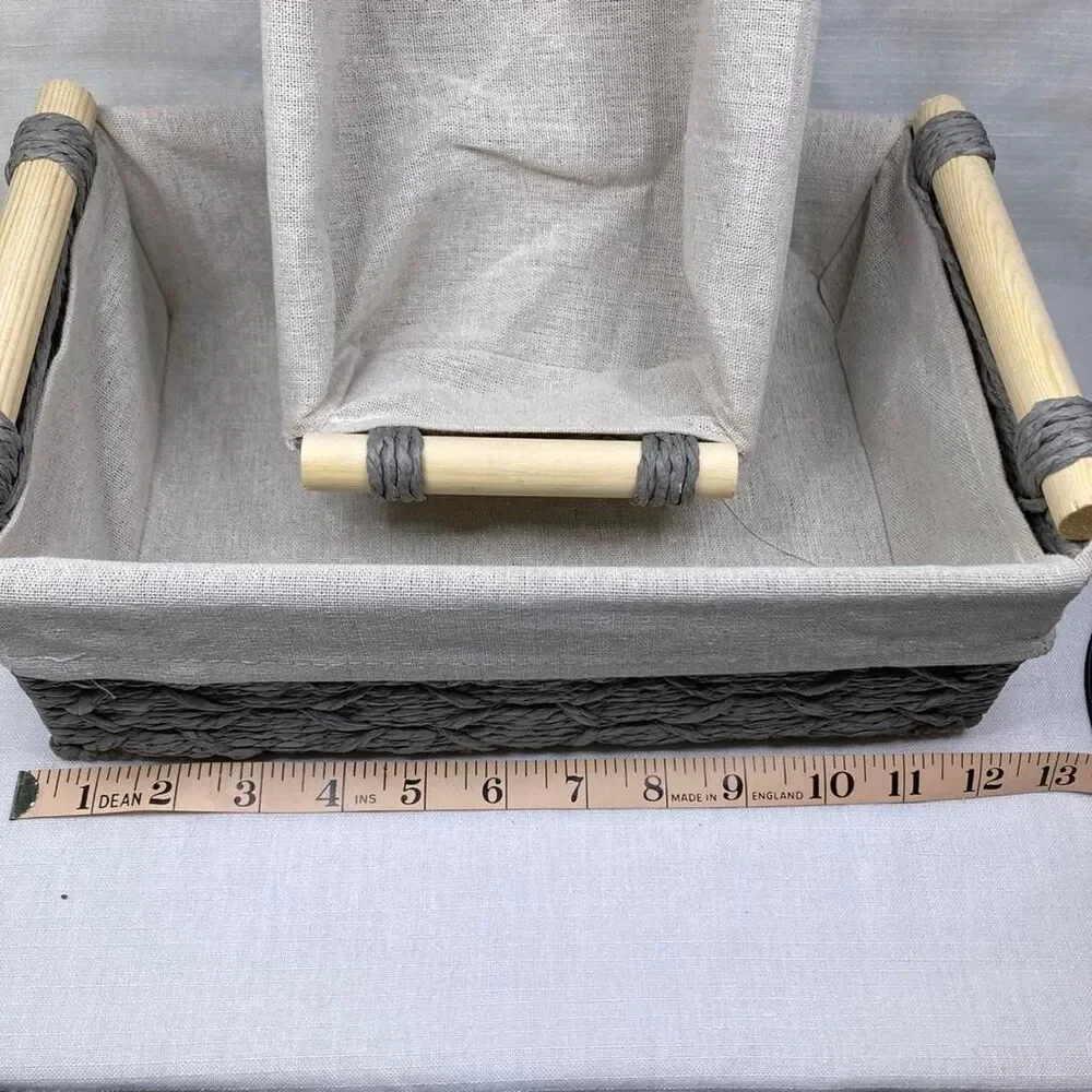 Unbranded Grey and Cream Storage-and-organisation